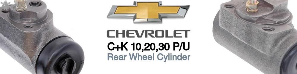 Discover Chevrolet C+k 10,20,30 p/u Rear Wheel Cylinders For Your Vehicle