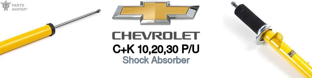 Discover Chevrolet C+k 10,20,30 p/u Shock Absorber For Your Vehicle