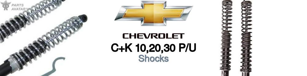 Discover Chevrolet C+k 10,20,30 p/u Rear Shocks For Your Vehicle