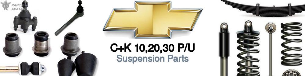 Discover Chevrolet C+k 10,20,30 p/u Suspension Parts For Your Vehicle