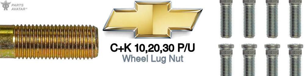 Discover Chevrolet C+k 10,20,30 p/u Lug Nuts For Your Vehicle
