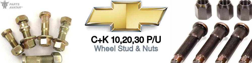 Discover Chevrolet C+k 10,20,30 p/u Wheel Studs For Your Vehicle