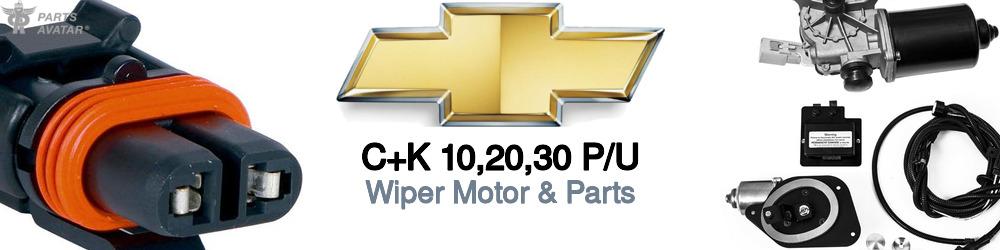 Discover Chevrolet C+k 10,20,30 p/u Wiper Motor Parts For Your Vehicle