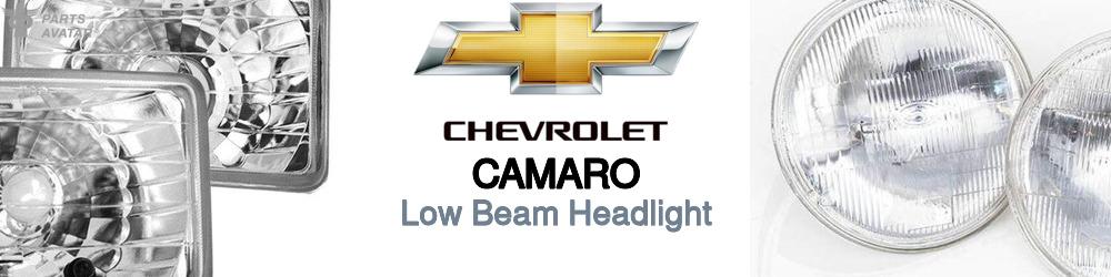 Chevrolet Camaro Low Beam Headlight