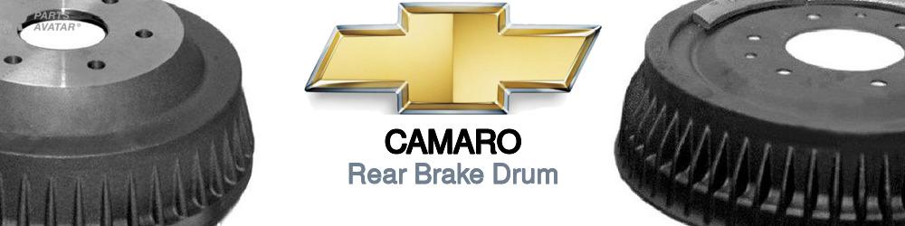 Discover Chevrolet Camaro Rear Brake Drum For Your Vehicle