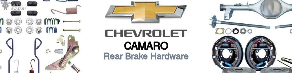 Chevrolet Camaro Rear Brake Hardware