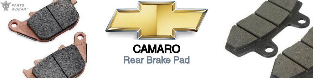 Discover Chevrolet Camaro Rear Brake Pads For Your Vehicle