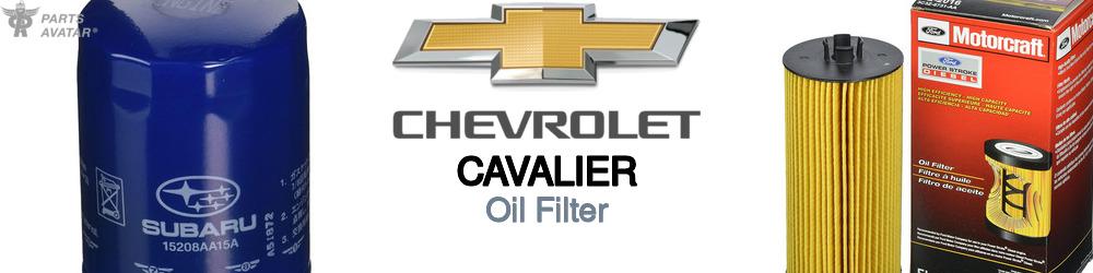 Discover Chevrolet Cavalier Engine Oil Filters For Your Vehicle
