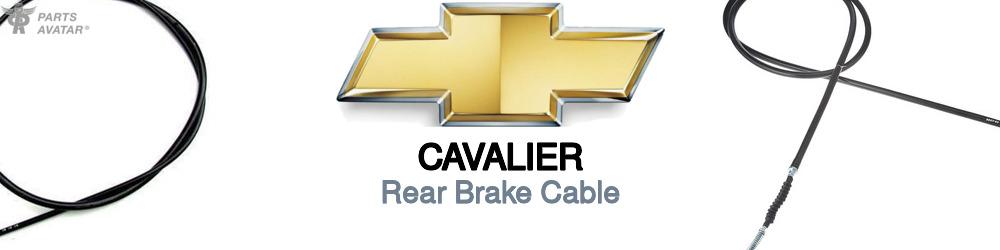 Discover Chevrolet Cavalier Rear Brake Cable For Your Vehicle