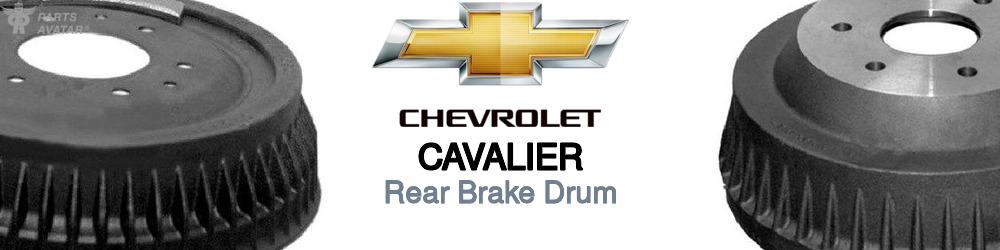 Discover Chevrolet Cavalier Rear Brake Drum For Your Vehicle