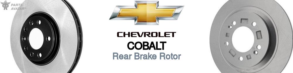 Discover Chevrolet Cobalt Rear Brake Rotors For Your Vehicle