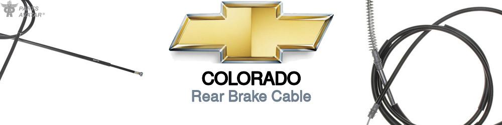 Discover Chevrolet Colorado Rear Brake Cable For Your Vehicle