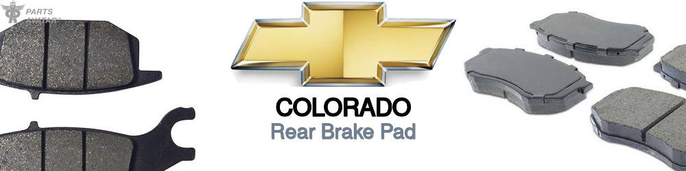 Discover Chevrolet Colorado Rear Brake Pads For Your Vehicle