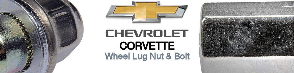 Chevrolet Corvette Wheel Lug Nut & Bolt