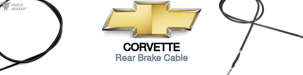 Discover Chevrolet Corvette Rear Brake Cable For Your Vehicle