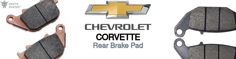 Chevrolet Corvette Rear Brake Pad