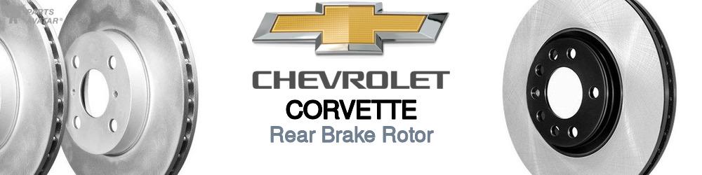 Chevrolet Corvette Rear Brake Rotor