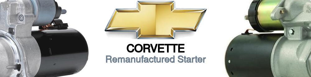 Chevrolet Corvette Remanufactured Starter