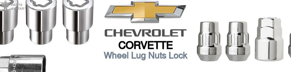 Chevrolet Corvette Wheel Lug Nuts Lock