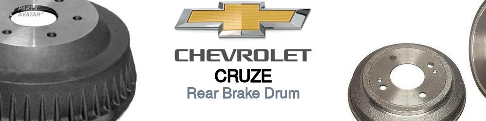Discover Chevrolet Cruze Rear Brake Drum For Your Vehicle