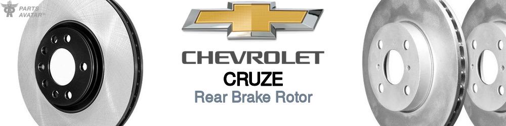 Discover Chevrolet Cruze Rear Brake Rotors For Your Vehicle