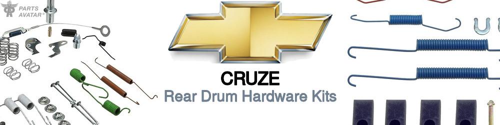 Chevrolet Cruze Rear Drum Hardware Kits
