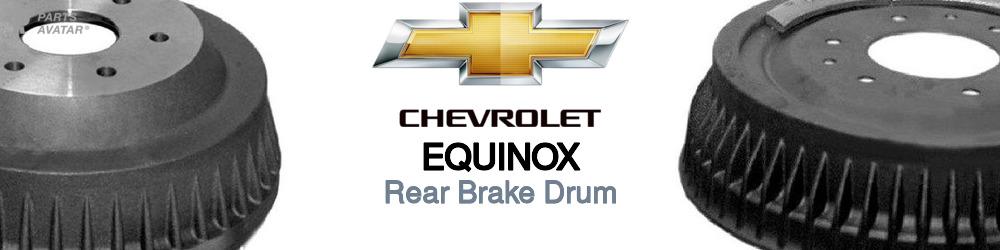 Discover Chevrolet Equinox Rear Brake Drum For Your Vehicle