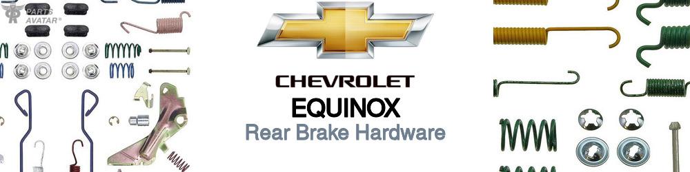 Chevrolet Equinox Rear Brake Hardware