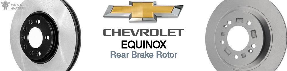 Discover Chevrolet Equinox Rear Brake Rotors For Your Vehicle