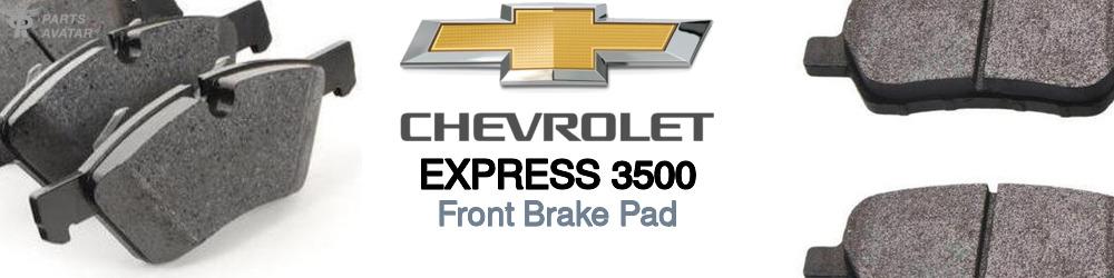 Chevrolet Express 3500 Front Brake Pad