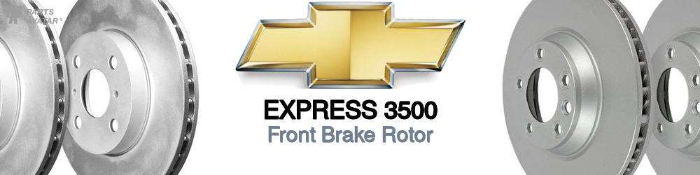 Discover Chevrolet Express 3500 Front Brake Rotors For Your Vehicle