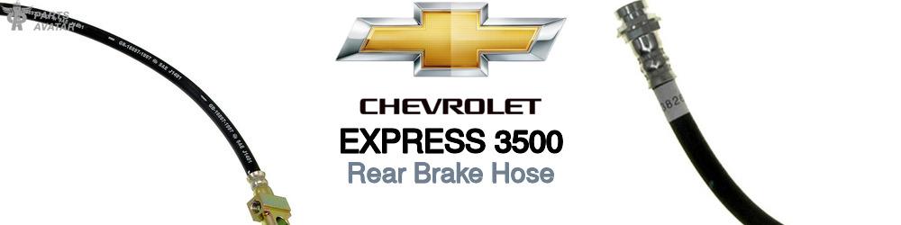 Discover Chevrolet Express 3500 Rear Brake Hoses For Your Vehicle