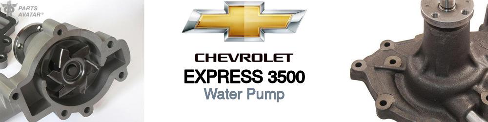 Discover Chevrolet Express 3500 Water Pumps For Your Vehicle