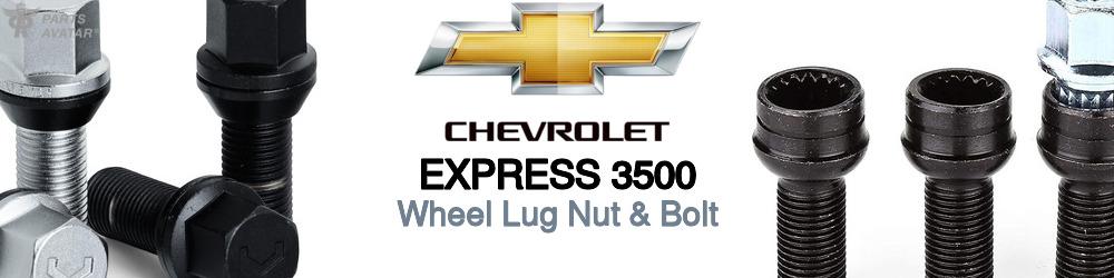 Discover Chevrolet Express 3500 Wheel Lug Nut & Bolt For Your Vehicle