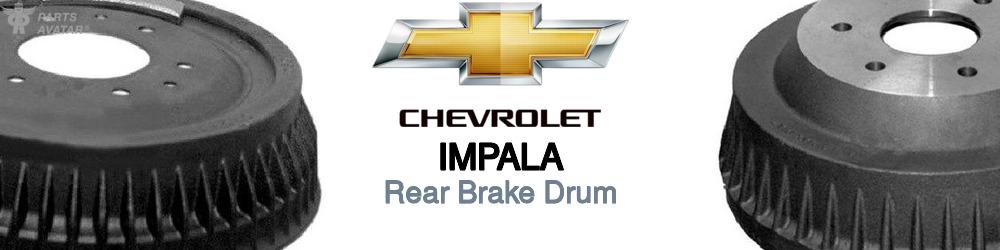 Discover Chevrolet Impala Rear Brake Drum For Your Vehicle