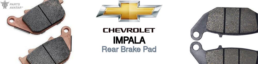Discover Chevrolet Impala Rear Brake Pads For Your Vehicle