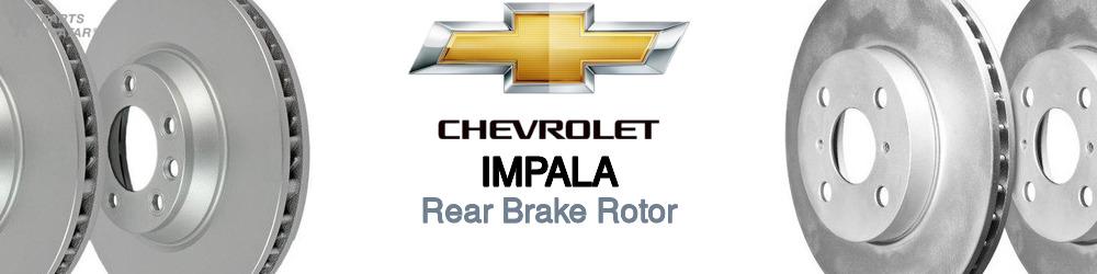 Discover Chevrolet Impala Rear Brake Rotors For Your Vehicle