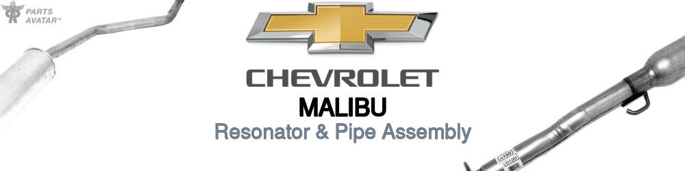 Discover Chevrolet Malibu Resonator and Pipe Assemblies For Your Vehicle