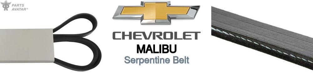 Discover Chevrolet Malibu Serpentine Belts For Your Vehicle