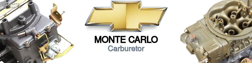 Discover Chevrolet Monte carlo Carburetors For Your Vehicle