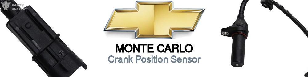 Discover Chevrolet Monte carlo Crank Position Sensors For Your Vehicle