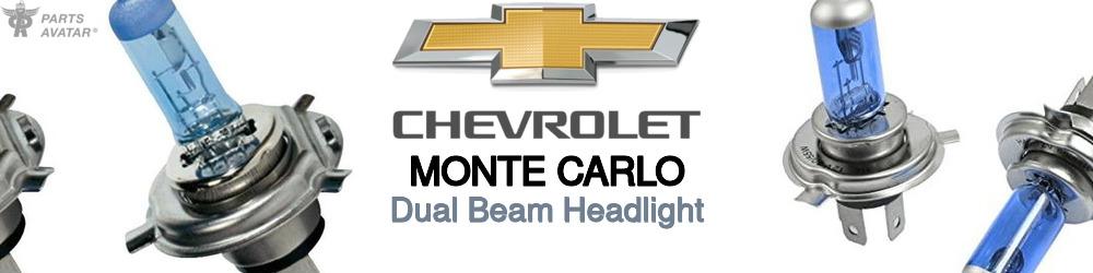 Discover Chevrolet Monte carlo High and Low Beams Bulbs For Your Vehicle