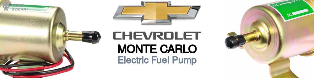 Discover Chevrolet Monte carlo Electric Fuel Pump For Your Vehicle