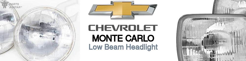 Discover Chevrolet Monte carlo Low Beam Bulbs For Your Vehicle