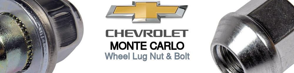 Discover Chevrolet Monte carlo Wheel Lug Nut & Bolt For Your Vehicle