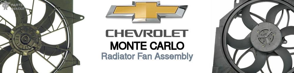 Discover Chevrolet Monte carlo Radiator Fans For Your Vehicle