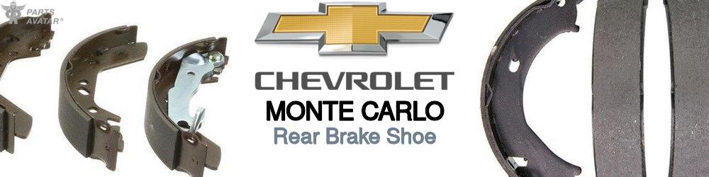 Discover Chevrolet Monte carlo Rear Brake Shoe For Your Vehicle