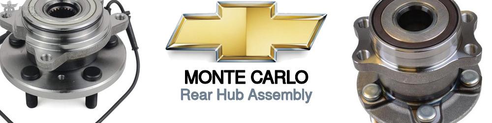 Discover Chevrolet Monte carlo Rear Hub Assemblies For Your Vehicle