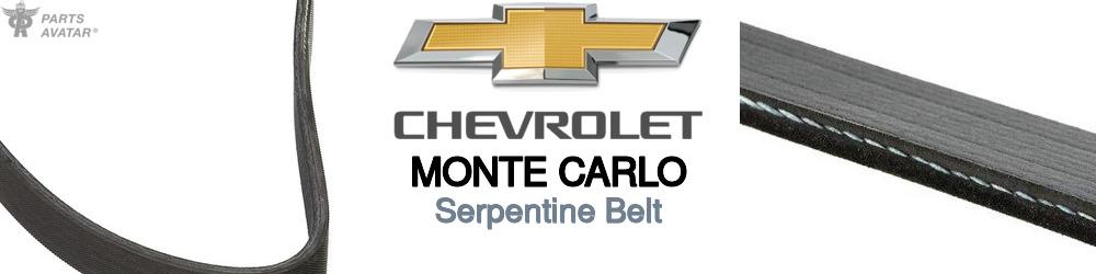 Discover Chevrolet Monte carlo Serpentine Belts For Your Vehicle