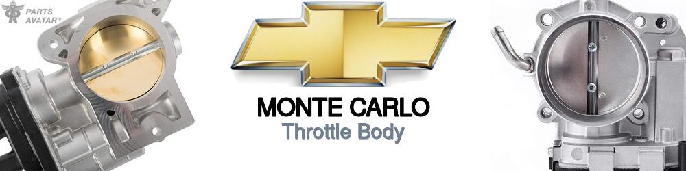 Discover Chevrolet Monte carlo Throttle Body For Your Vehicle